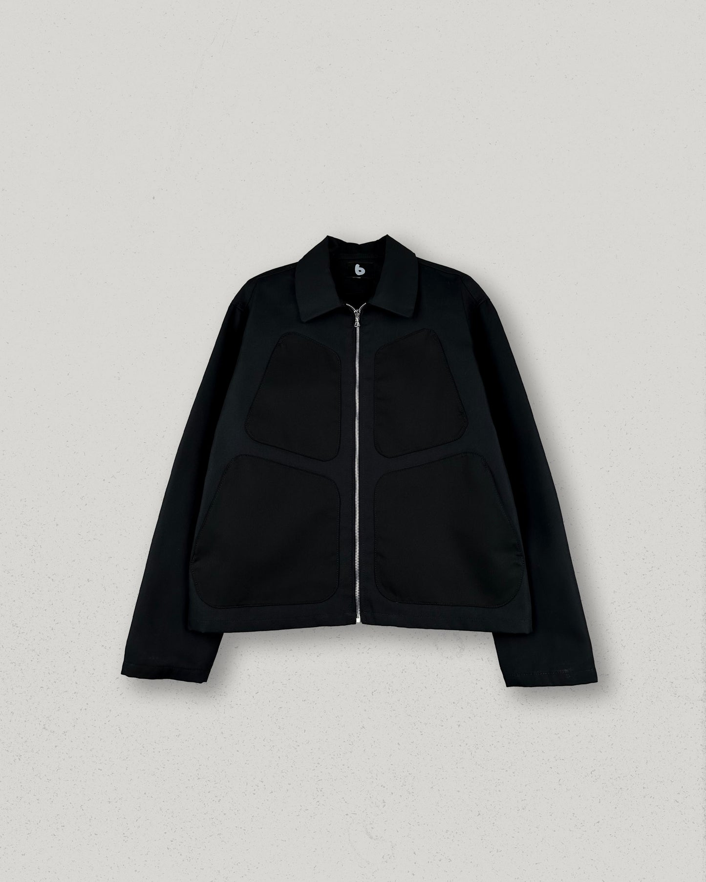 BLACK POCKET JACKET