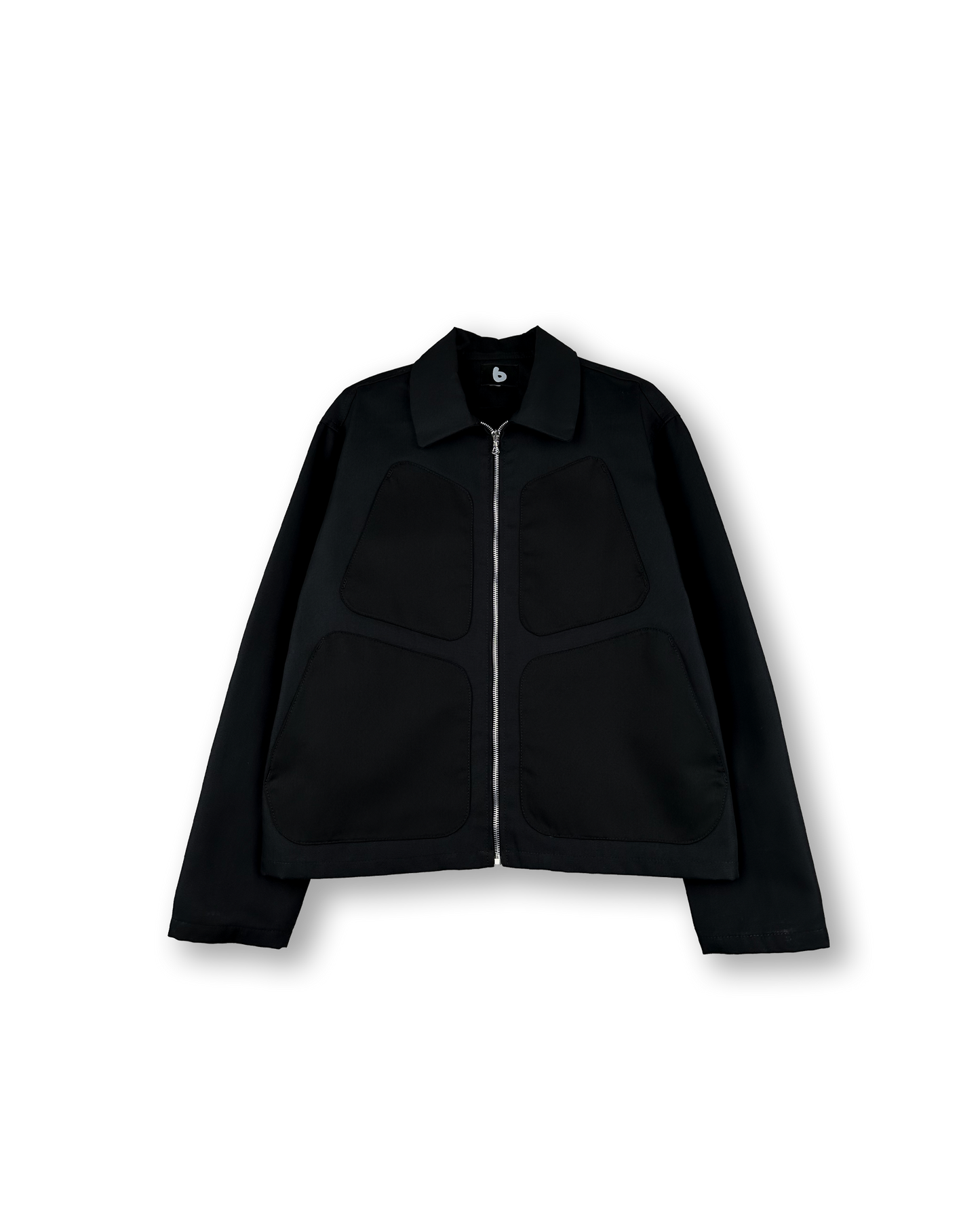 BLACK POCKET JACKET