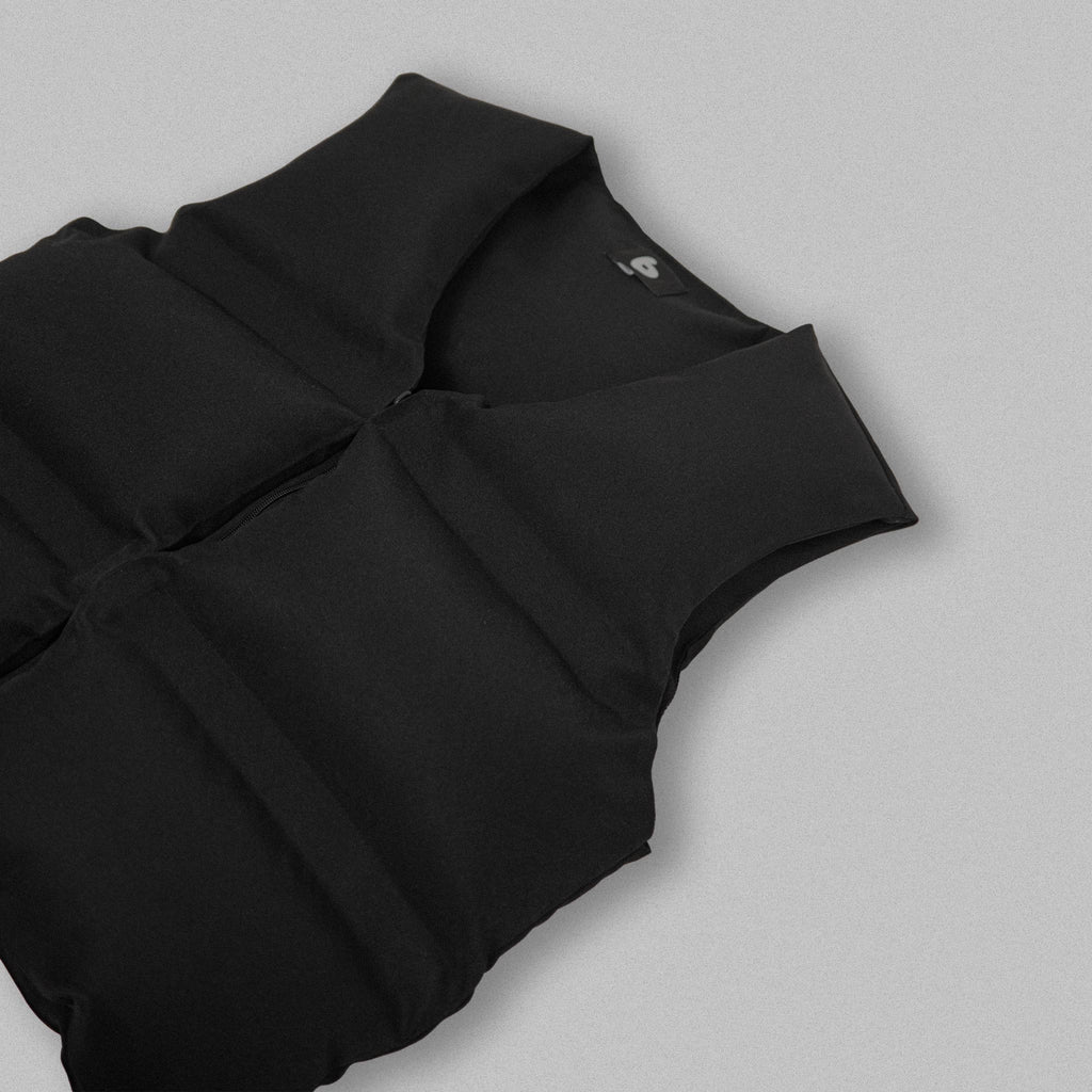 BLACK V2 PUFFER VEST