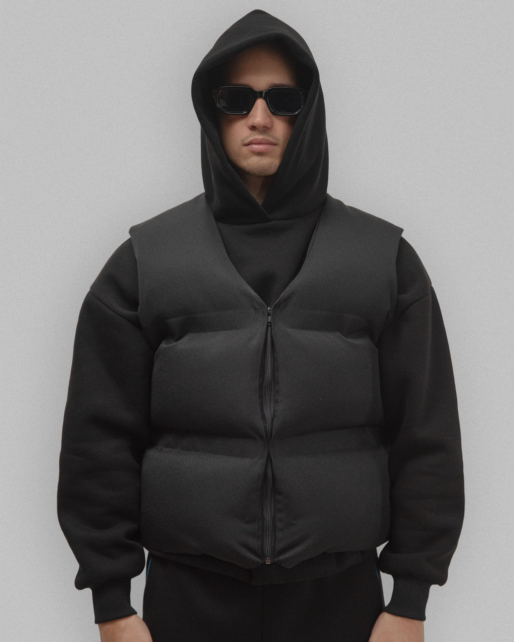 BLACK V2 PUFFER VEST